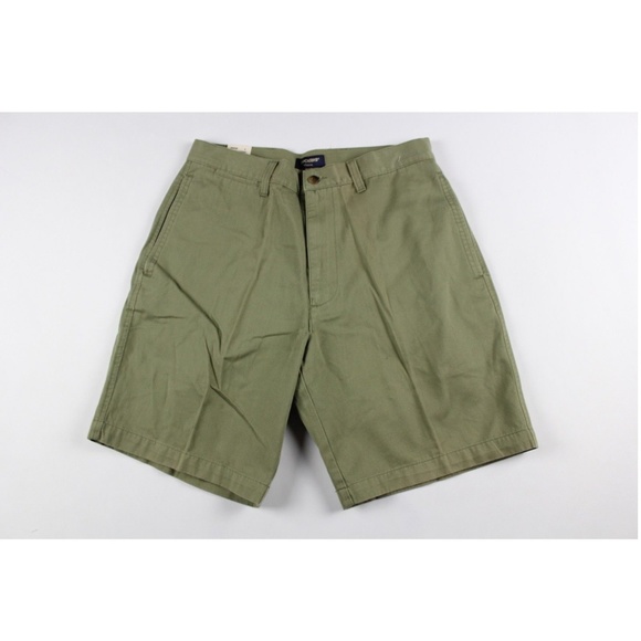 green chino shorts mens
